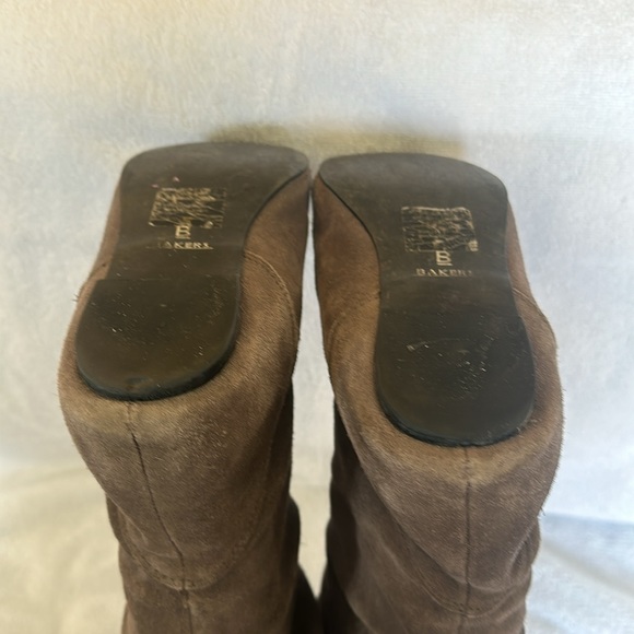 Bakers Soft Size 8.5 Grey Suede Mid Calf Slouch Boots - Picture 6 of 6